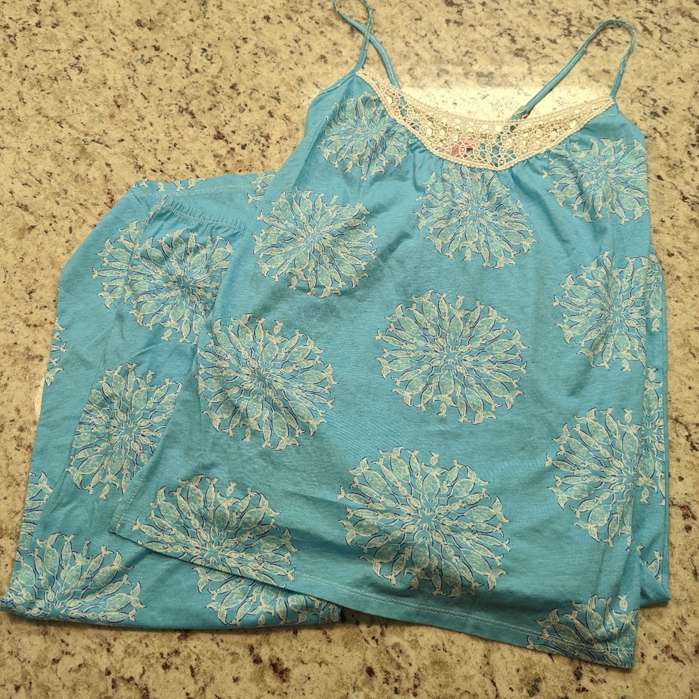Lilly Pulitzer Cotton PJ Set Sz XS